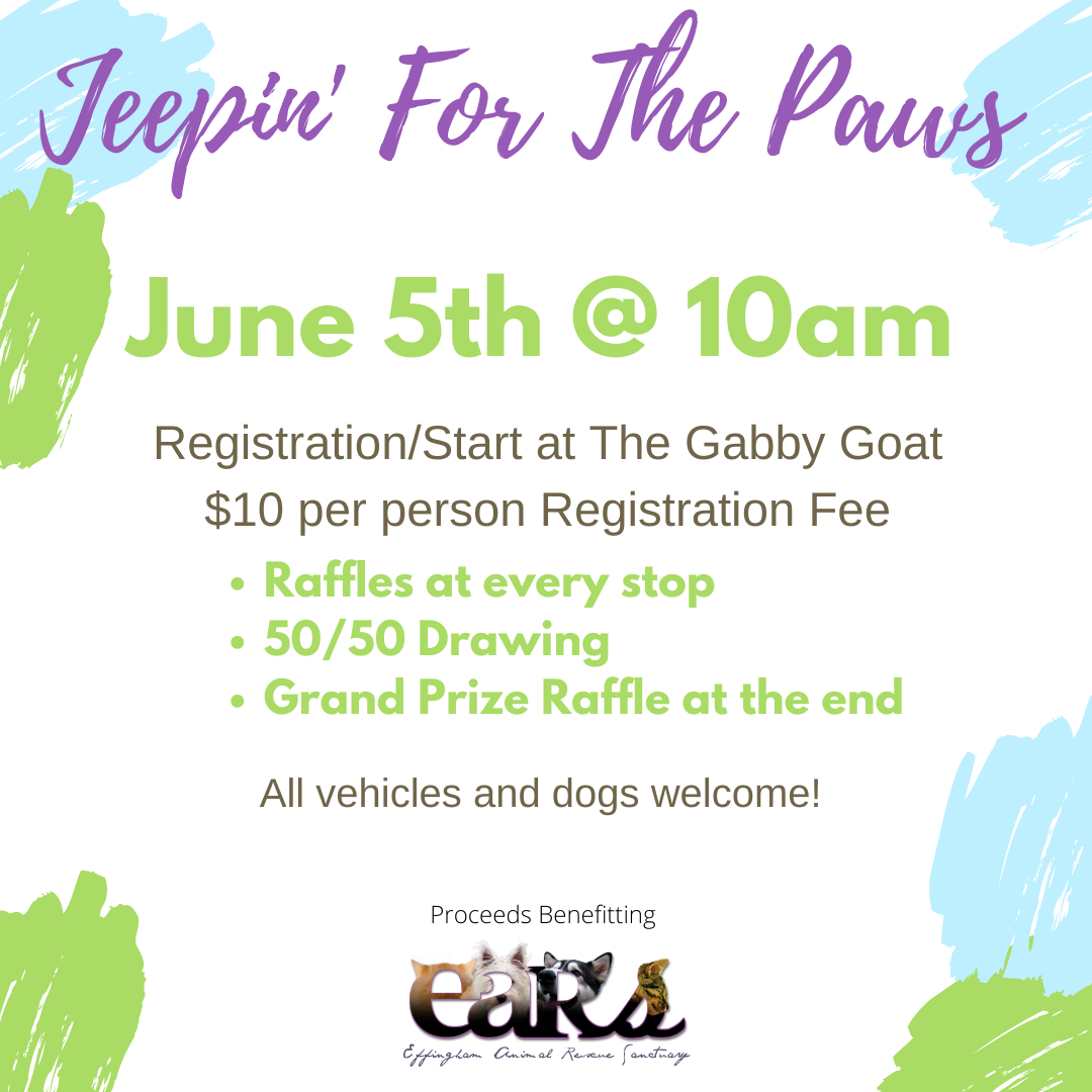 EARS Jeep Run Fundraiser